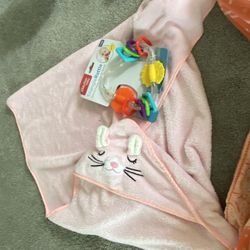 Baby Blanket And Teether 