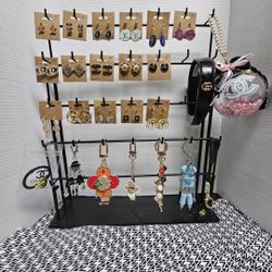 Upcycled Luxury Keychains/Purse Charms 