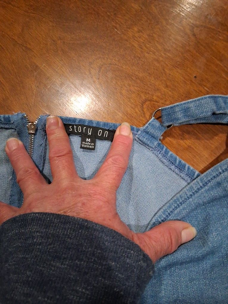 Streche Jean Dress  sise. M