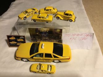 1992 -N.Y.C.-TAXI/ /and N.Y.C. TAXIS-Series’s 1:64 Scale