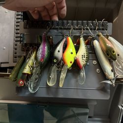 Tackle Box w Lures (Price Negotiable) 