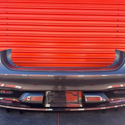 2022-2024 MERCEDES EQS V297 REAR BUMPER COVER ASSY W/ SENSORS OEM