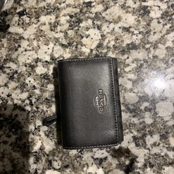 Coach Signature Micro Wallet