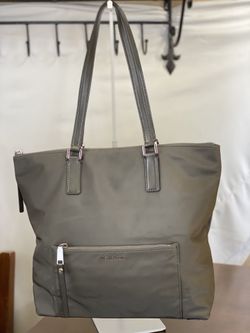 MICHAEL KORS Nylon Dark Grey Large Tote