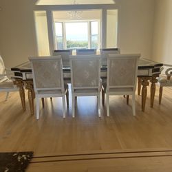 Italian Designer Dining Room Set