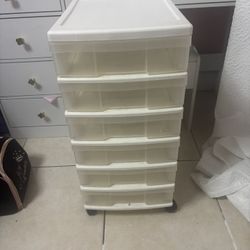 6 Tier Drawer Roller Storage Cart