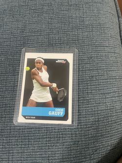 Coco Gauff Tennis Card