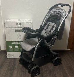 Jeep Unlimited Reversible Handle Stroller