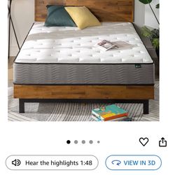 Zinus Pocket Spring Hybrid Mattress - Full