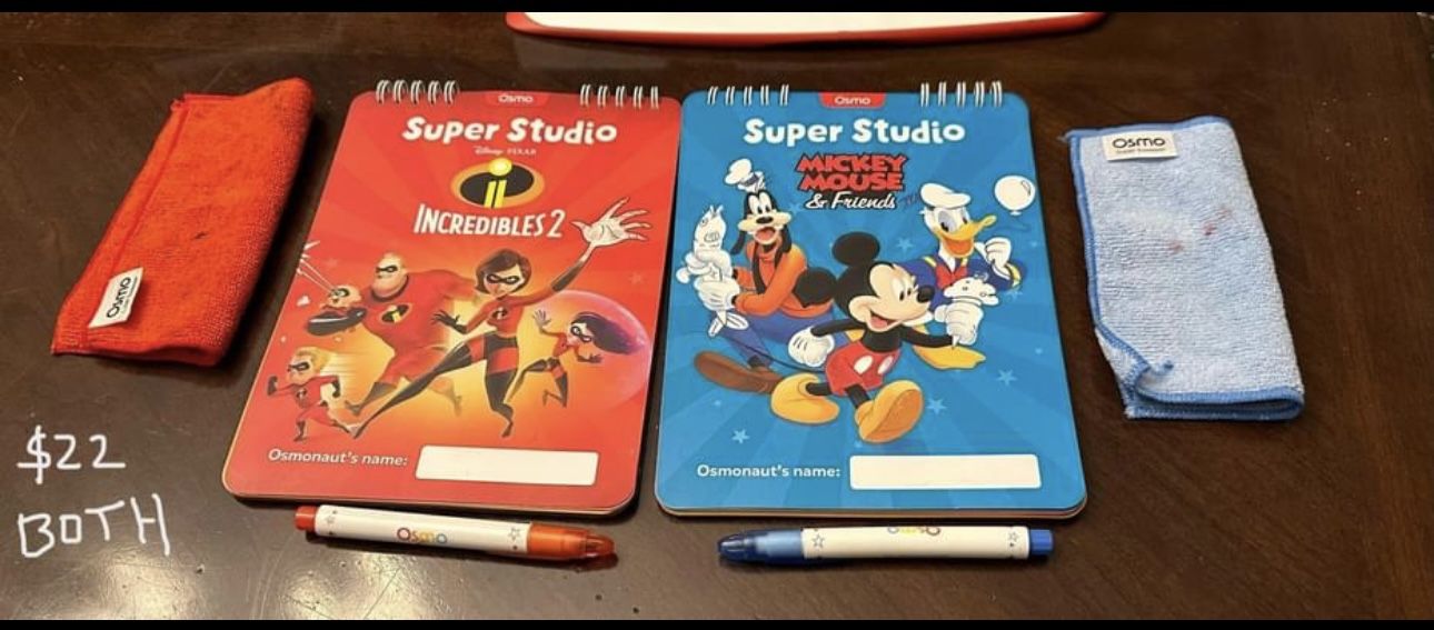 2 Osmo Super Studio Incredibles 2 And Mickey Mouse And Friends