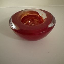 Kosta boda - crystal candle bowl