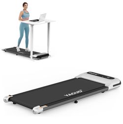 Yagud Under Desk Treadmill, Walking Pad for Home and Office, 2.5 HP Portable Walking Jogging Running Machine with Remote Control and LED Display