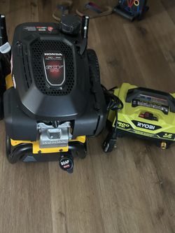3100 psi dewalt honda gcv 170, and 1800 psi ryobi