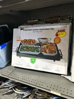 XL warming tray Chefman