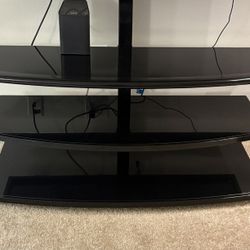 Glass TV Stand
