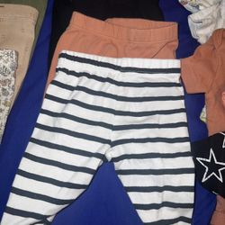 New Born Clothing Sizes 0-3 , $5 Each 