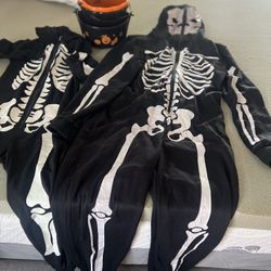 Glow In Dark skeleton costumes