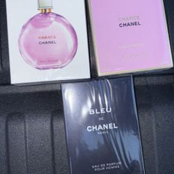 Blue De Chanel , $55 Each Cologne , Take 2 Colognes For $100 