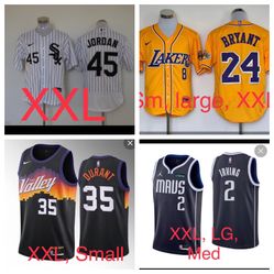 🔥🏀New NBA Jerseys Are In!! Tons Of Options!