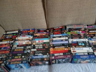 VHS movies I think about 130