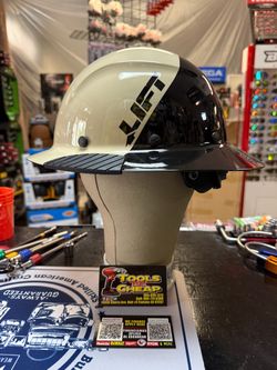 LIFT Beige & Black Full Brim Safety Hard Hat