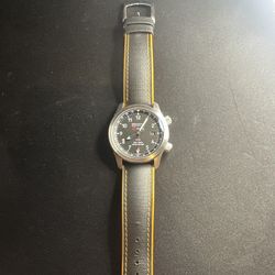 Bremont MBII 04/35 limited edition watch - Orange/Black band.