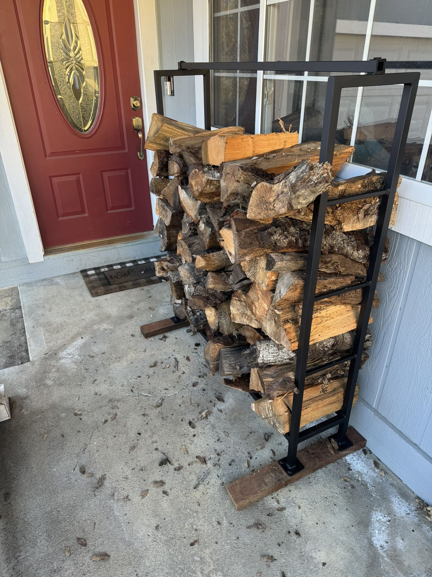 Custom Handmade Firewood Rack for Sale in Adelaide, CA - OfferUp