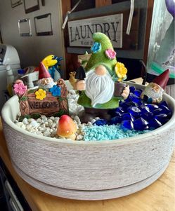 Gnome Fairy Garden