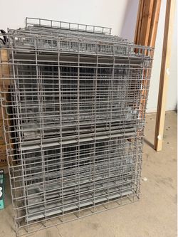 4' x 3' Pallet Rack Wire Decking / Shelves (Waterfall Style)