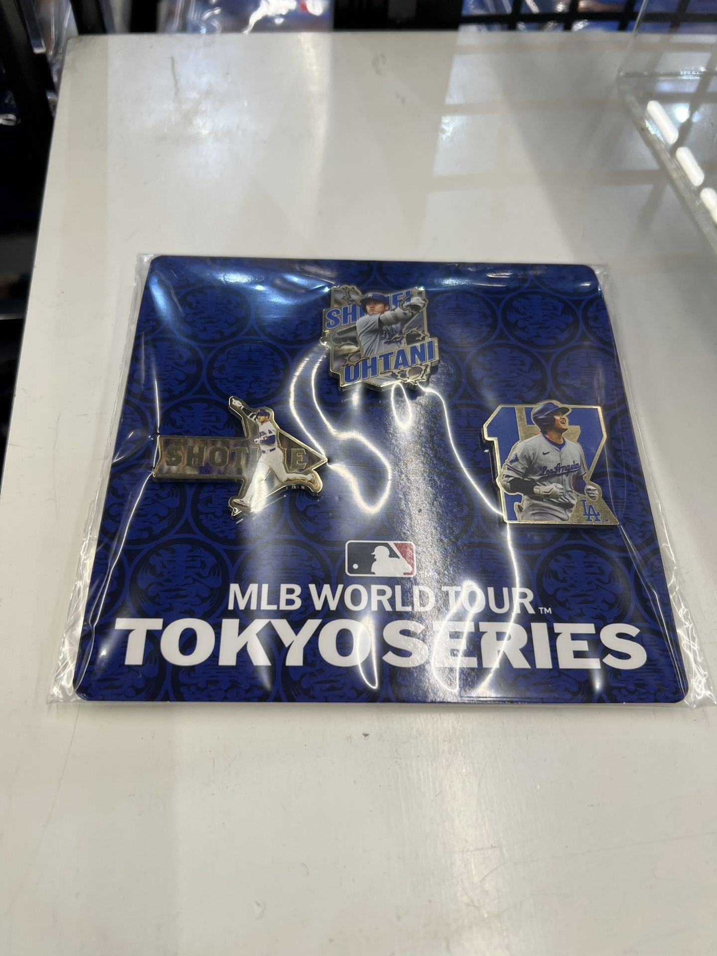 Official 2025 MLB Baseball World Tour Tokyo Shohei Ohtani Pin Set 