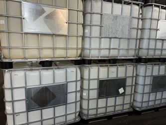 Triple rinsed empty tote