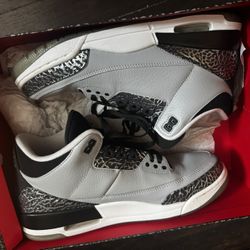 Jordan 3 Retro Wolf Grey Mettalic