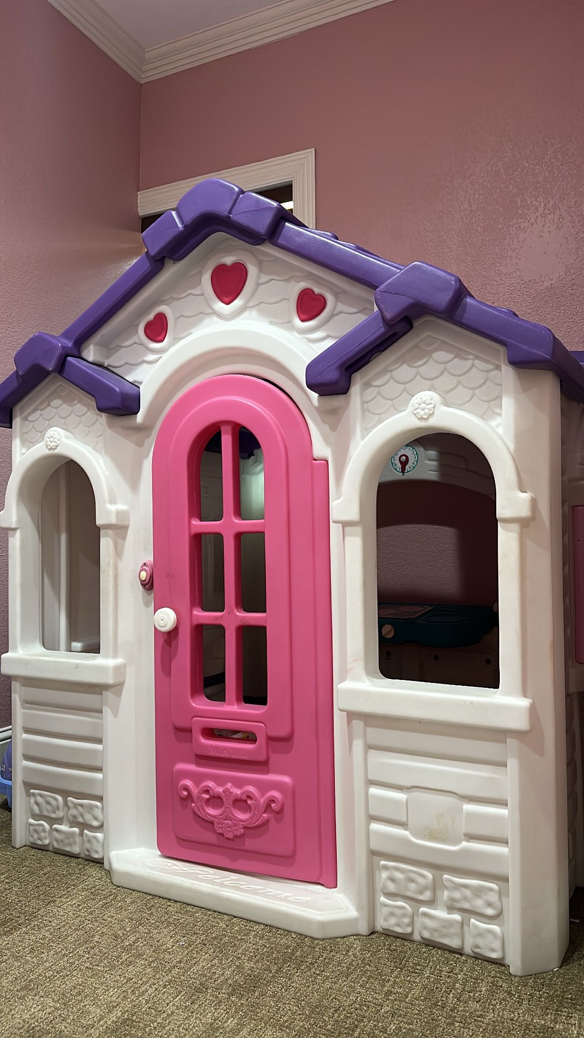 STEP2 Sweetheart Playhouse, Pink & Purple