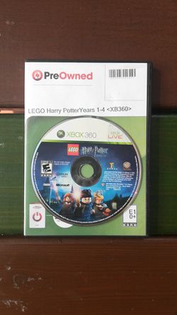 Lego Harry Potter Years 1-4 Xbox 360 Video Game
