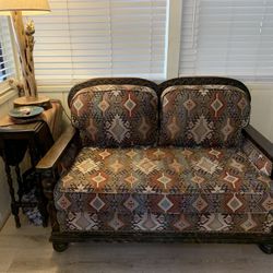 Unique Antique Loveseat.