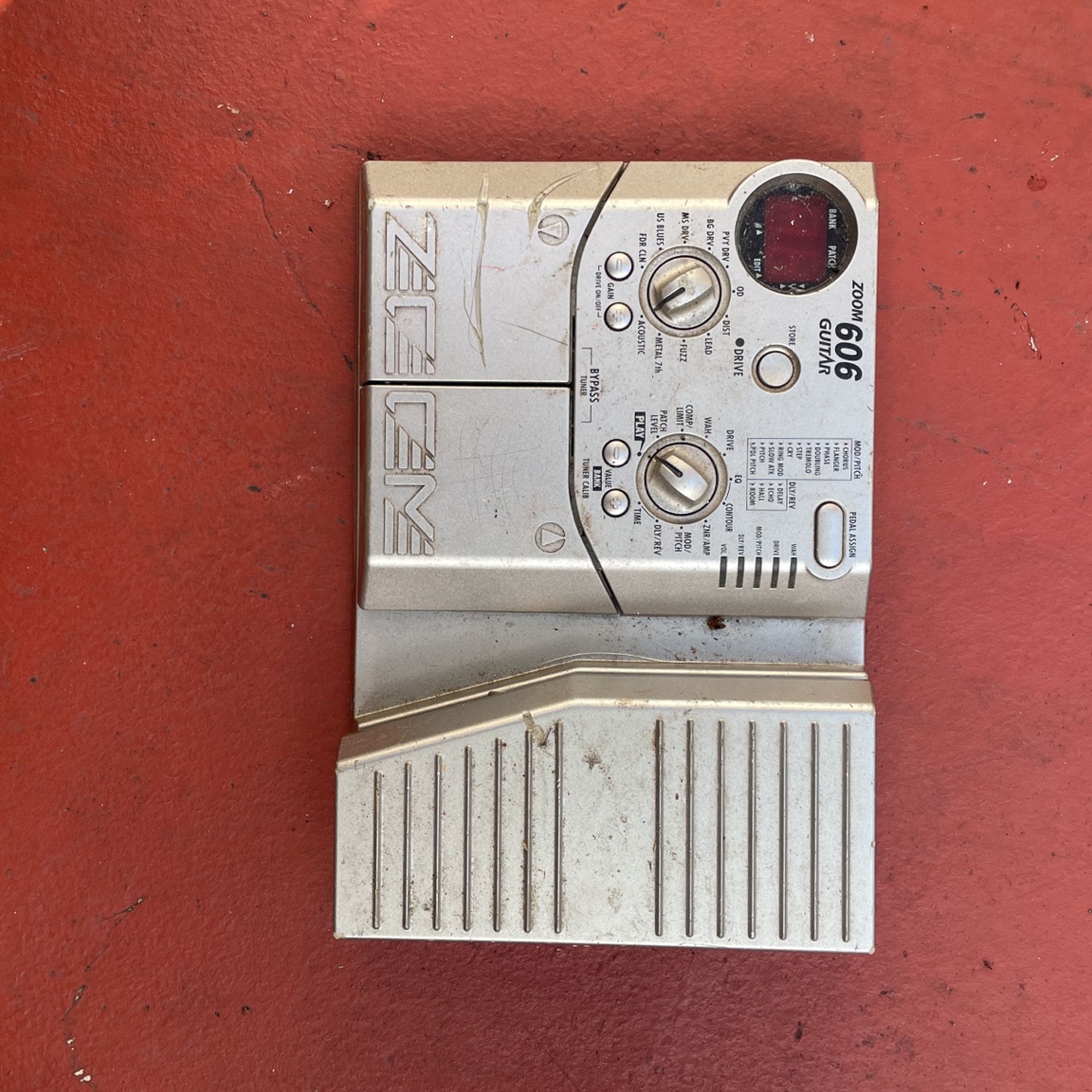 Zoom 606 Guitar Fx Pedal