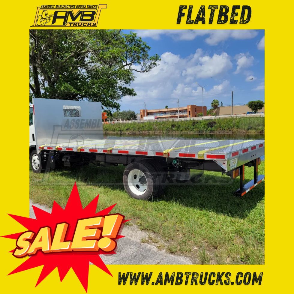 ¡Pon a punto tu camión con los Flatbeds de AMB Trucks! 🚚💥