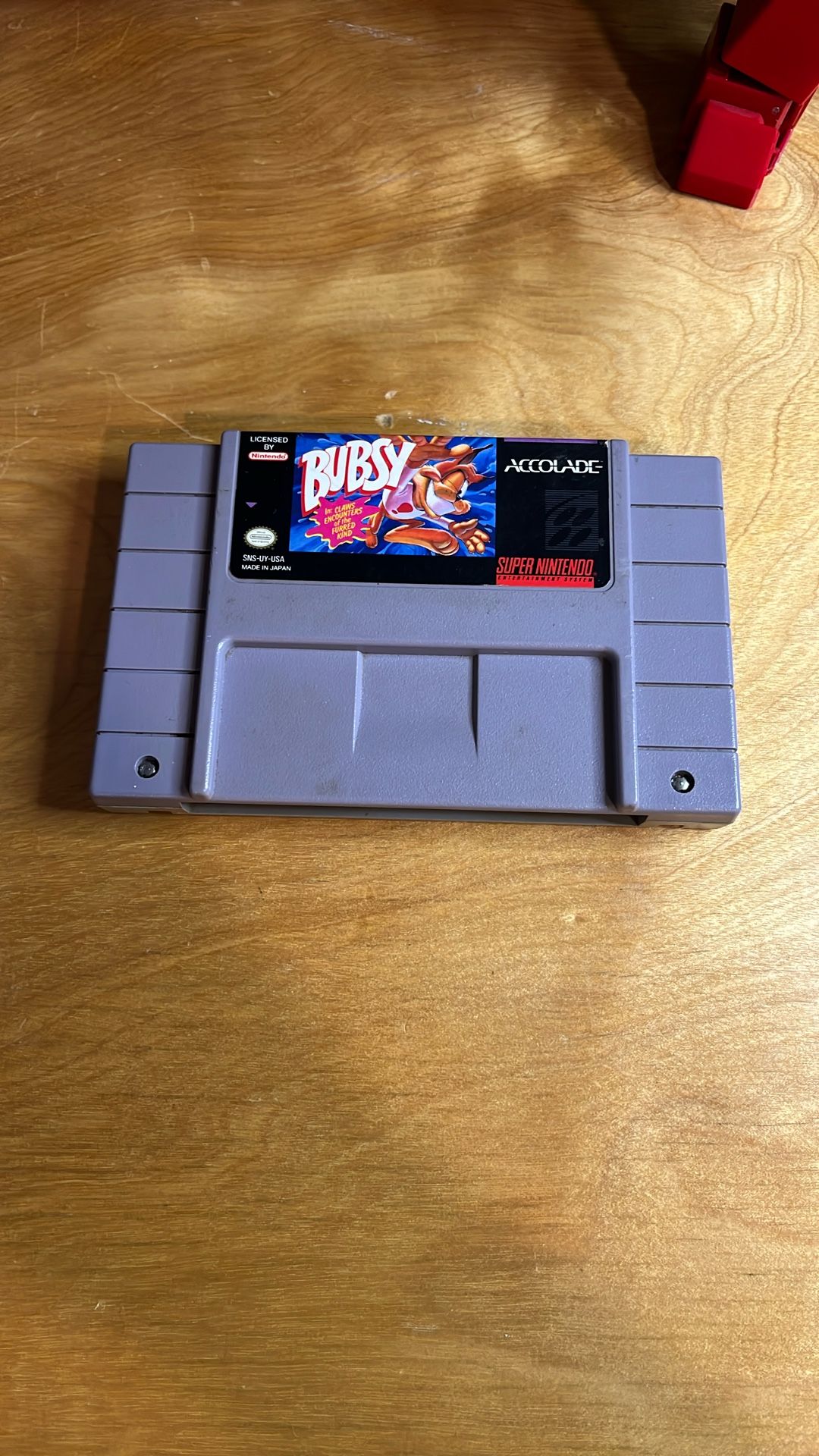 Super Nintendo / SNES - Bubsy