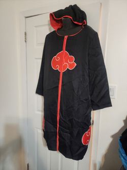 Akatsuki cosplay black-and-red hooded Zise M