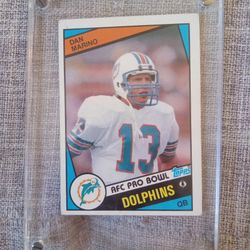 1984 Dan Marino Rookie Card By Topps 