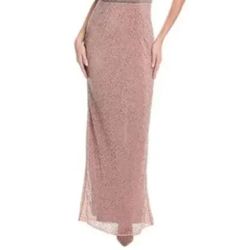 Max Duggal dress rose pink
