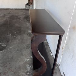 Wooden Entry Table 