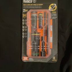 Klein Tools Quad 12 Heavy Duty Impact Flip Sockets