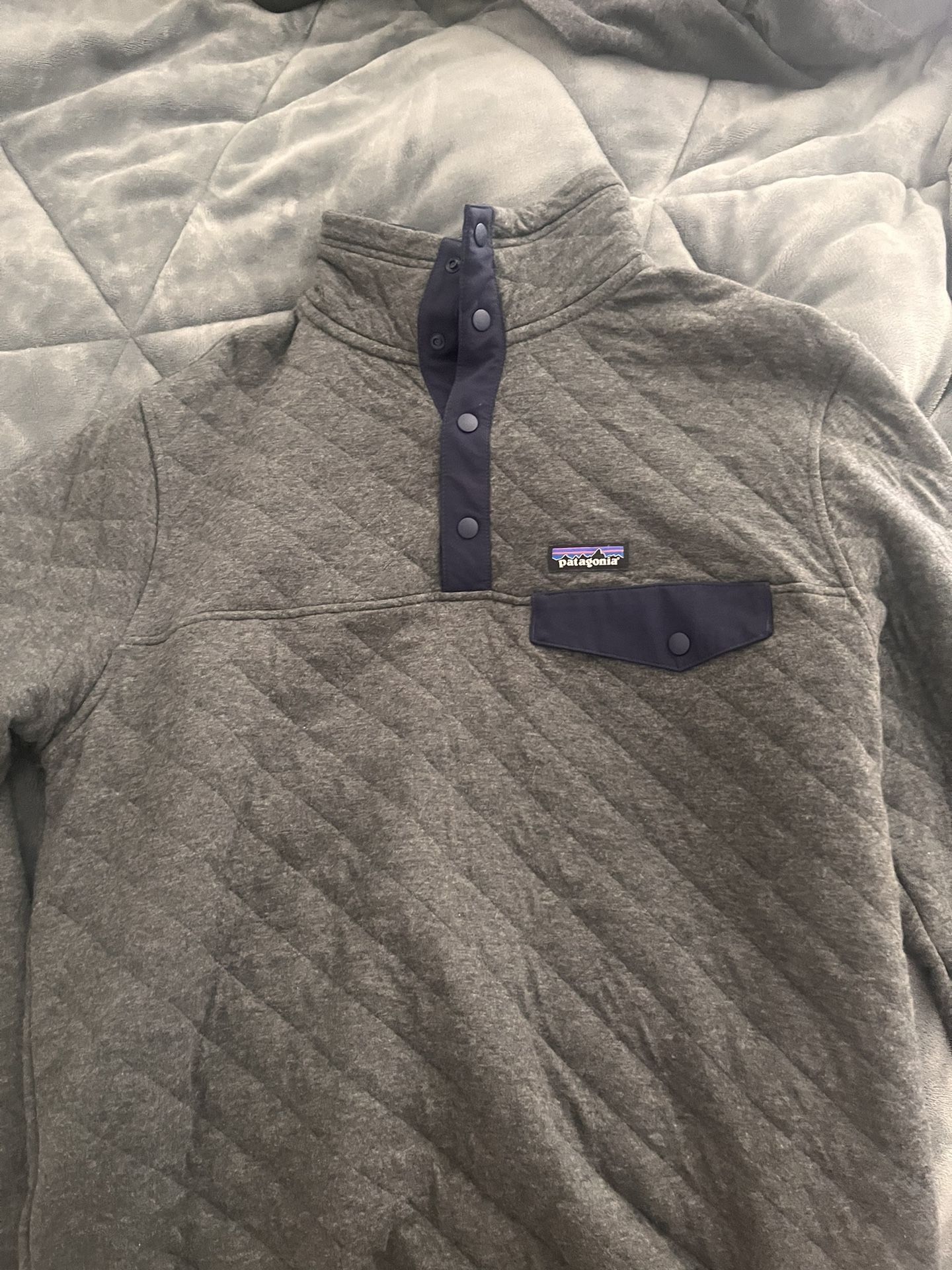 Patagonia Worn Wear Men's Organic Cotton Quilt Snap-T Pullover