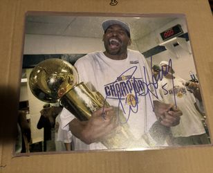 Robert Horry Authentic Signed Photo, Lakers