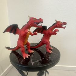 Wild Earth Red Dragon  11” Tall