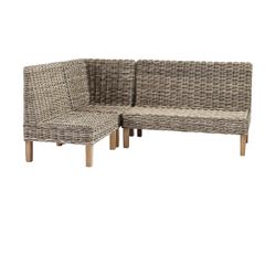 Wicker Couch Breakfast Nook