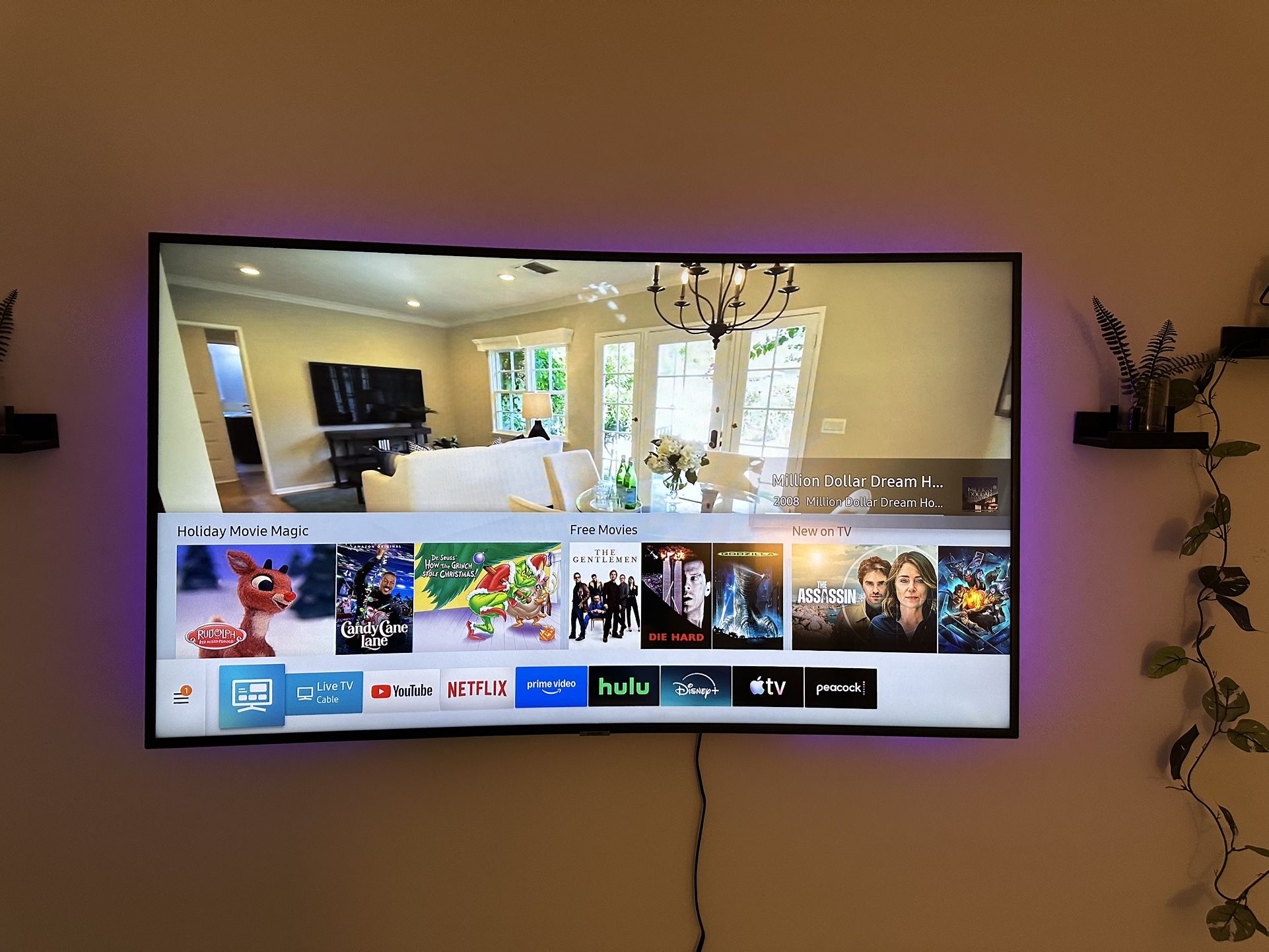 55 Inch Samsung Curve Smart TV