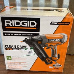 Ridgid Angled Finish Nailer