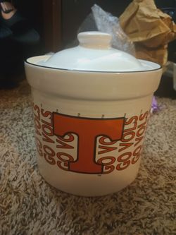 Tennessee Volunteers Ceramic Cookie Jar